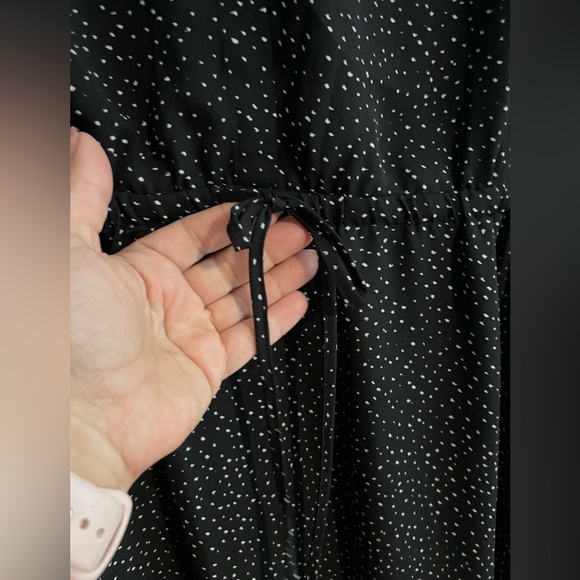 Long sleeve polka dot dress - Picture 2 of 7